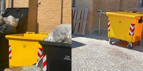 Corropoli, raccolta rifiuti in ritardo: scontro pubblico su Poliservice