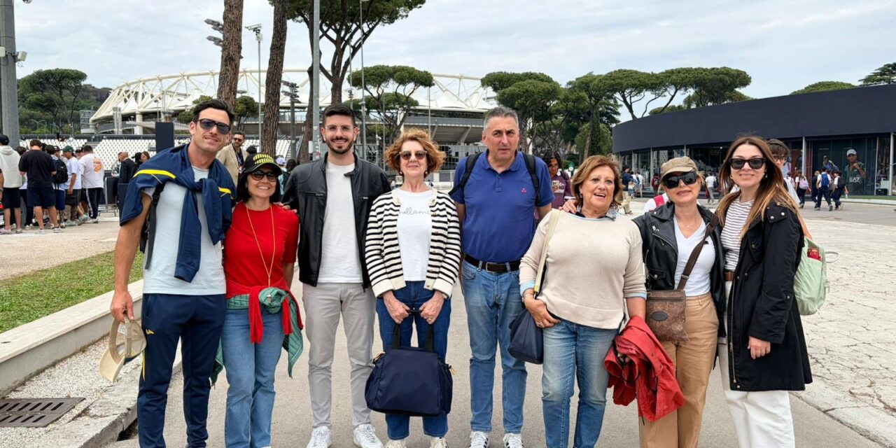 Giulianova, gli alunni sportivi al Foro Italico per gli Internazionali