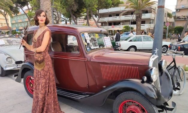 Roseto, motori d’epoca sul lungomare: grande richiamo a Rosburgo