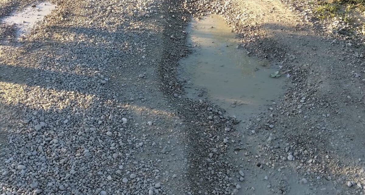 Sant’Omero, attenzione su via Colle San Lorenzo a Poggio Morello