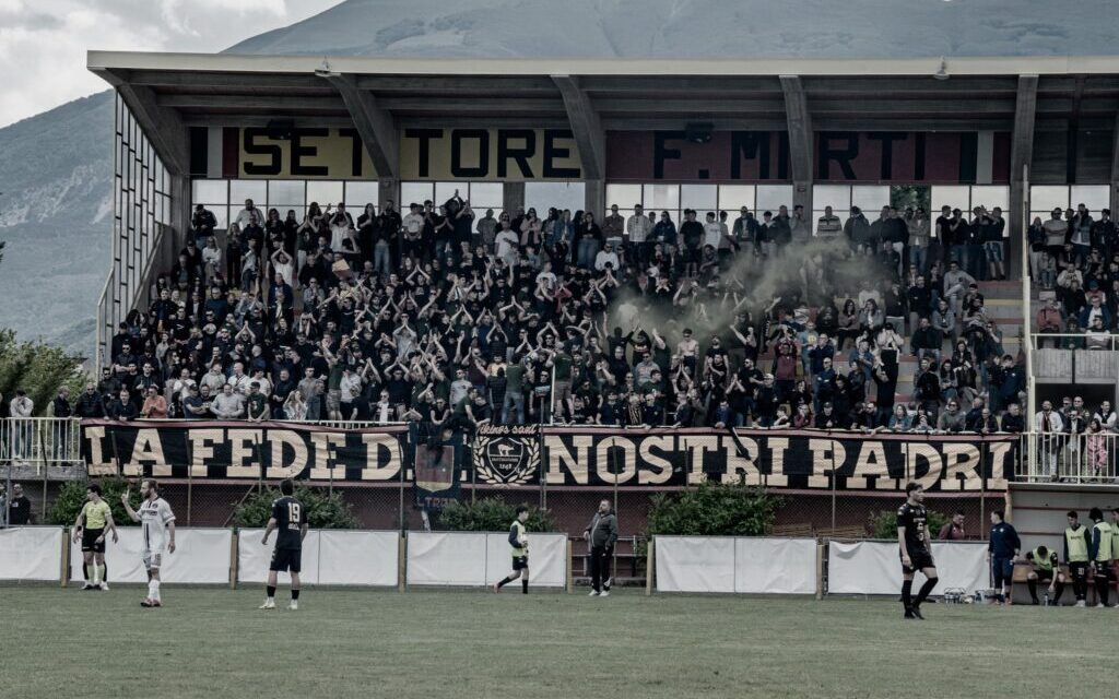 Santegidiese, tifosi in marcia verso la semifinale di Ferrara