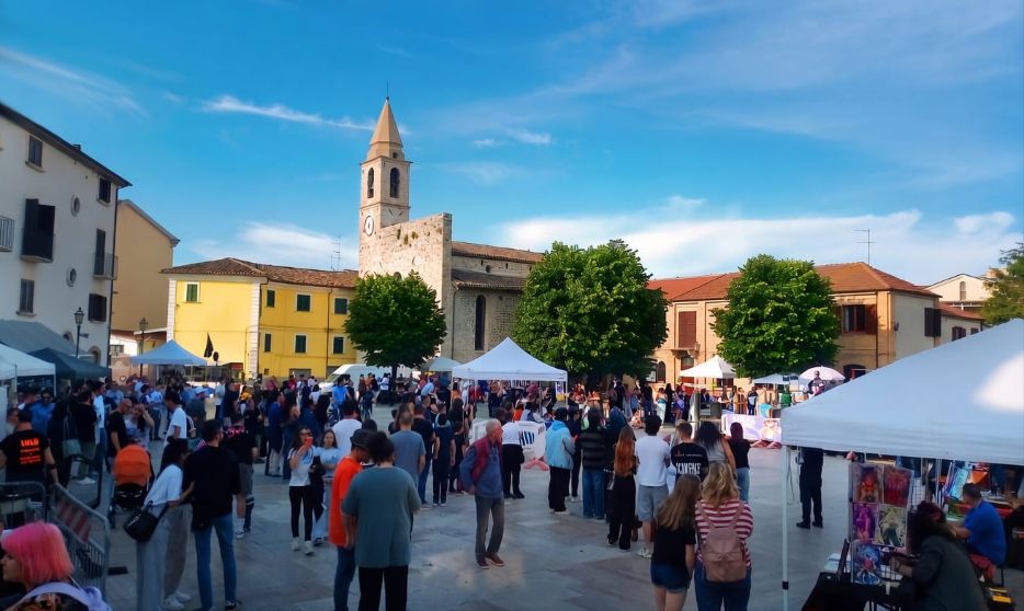 Sant’Egidio, il Vibrata Comix cresce: affluenza triplicata