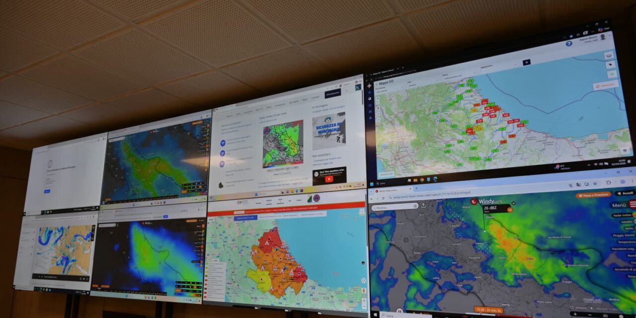 Maltempo, migliora il quadro ma nel Teramano resta l’allerta