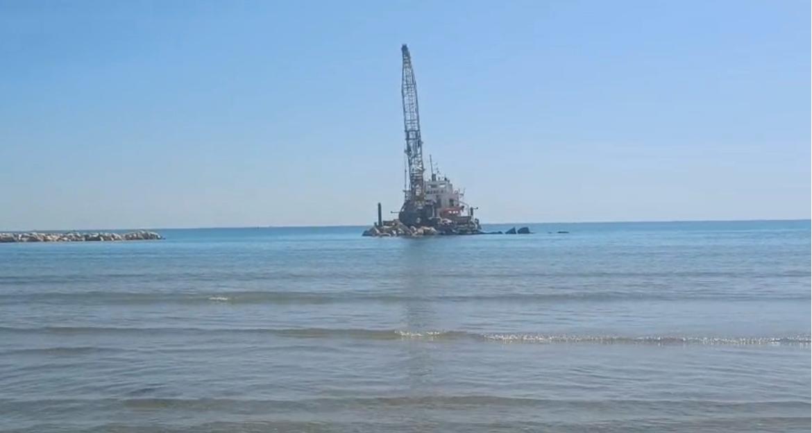 Cologna Spiaggia, cantieri sulle scogliere fino a fine maggio