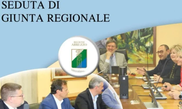 Regione Abruzzo, via libera a misure su scuole, trasporti e servizi