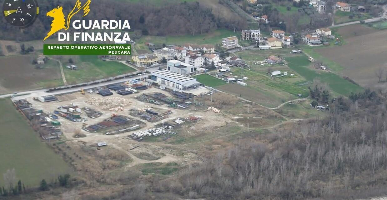 Vomano, sigilli a 25mila metri quadrati di aree sul demanio