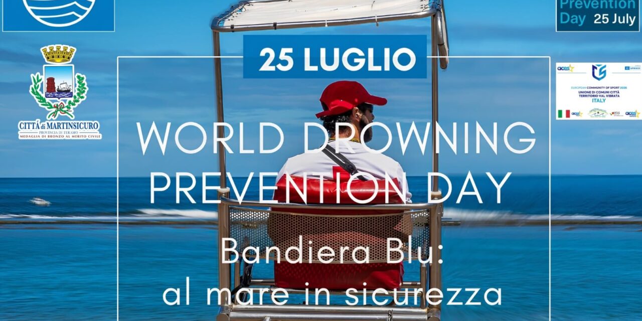 Martinsicuro, iniziative in spiaggia per la sicurezza in mare