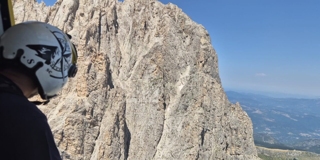 Gran Sasso, soccorsa in quota una escursionista sul Bafile