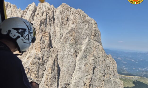 Gran Sasso, soccorsa in quota una escursionista sul Bafile