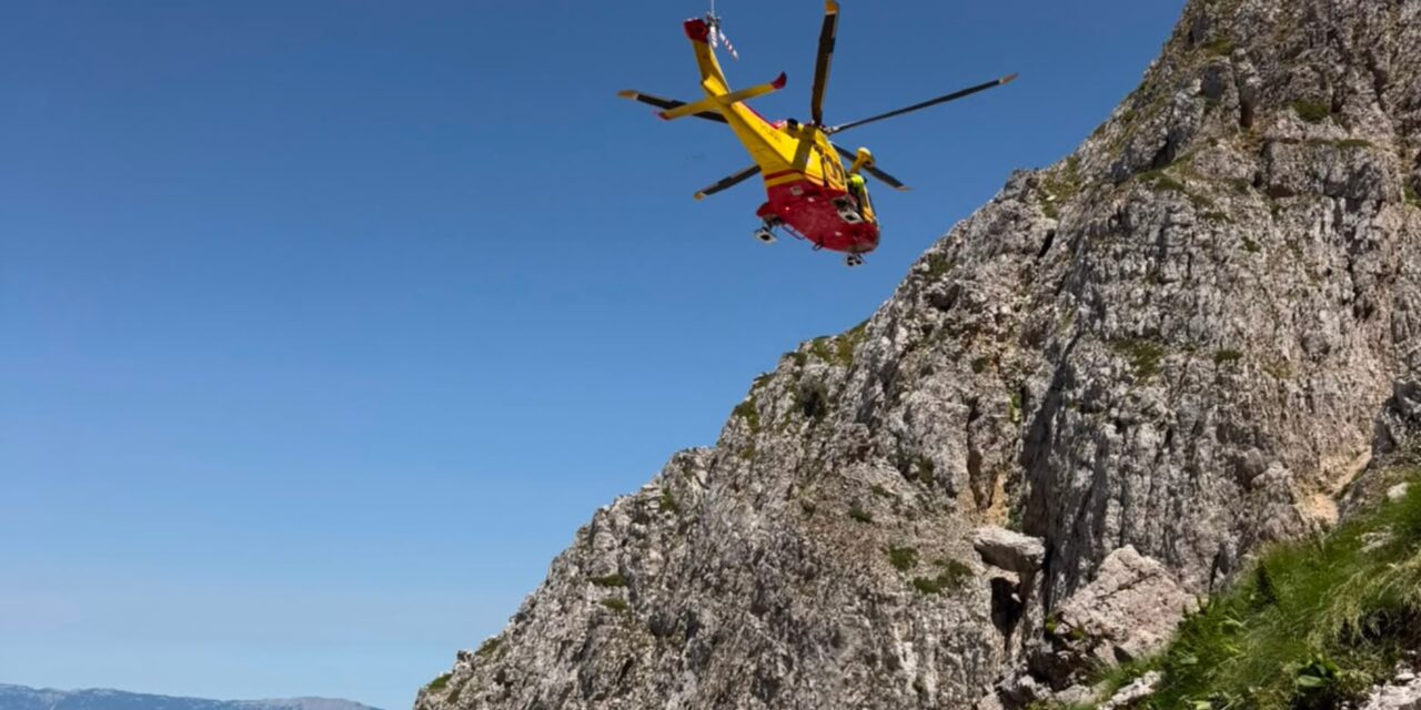 Gran Sasso, soccorsa un’escursionista sulla Direttissima