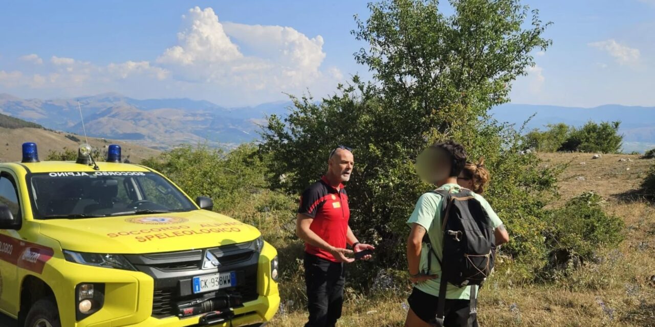 Gran Sasso, due soccorsi in quota nel primo weekend di agosto