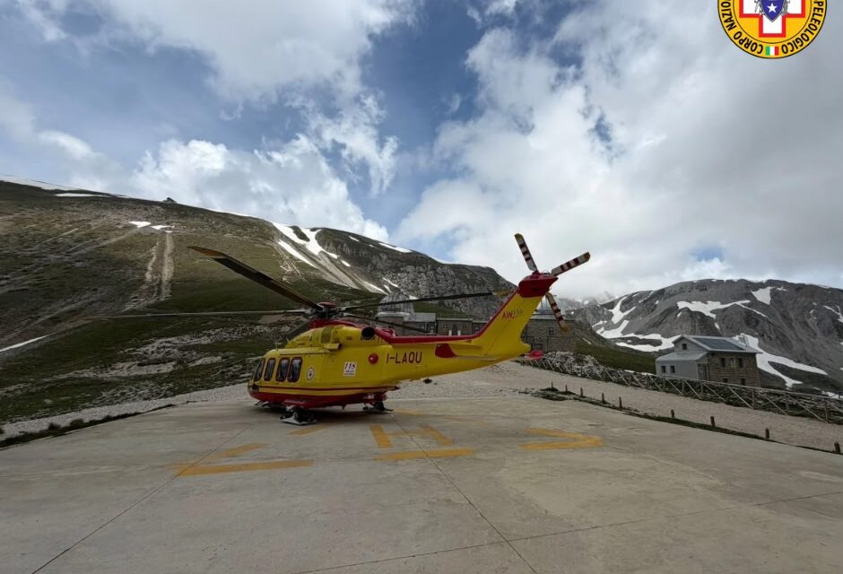 Due soccorsi in montagna nell’Aquilano: mobilitato il Cnsas