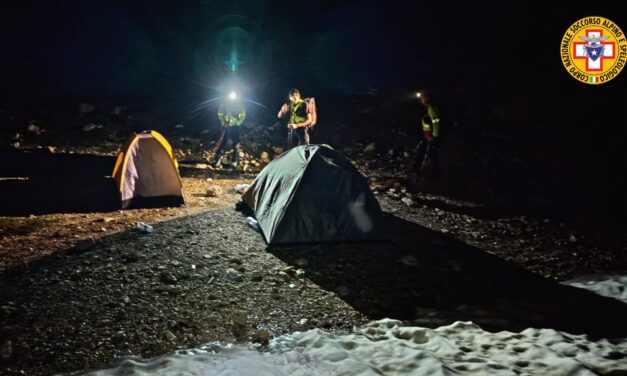 Gran Sasso, recuperati nella notte cinque escursionisti