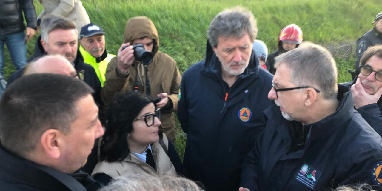 Maltempo in Abruzzo, verifica sul campo della Protezione civile