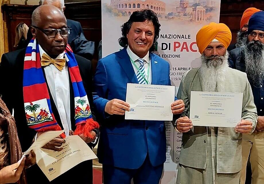 Riconoscimento a Roma per Santino Spinelli, premiato per l’impegno civile