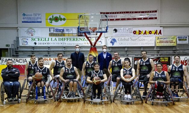 Basket in carrozzina: a Giulianova parte la stagione di Serie A