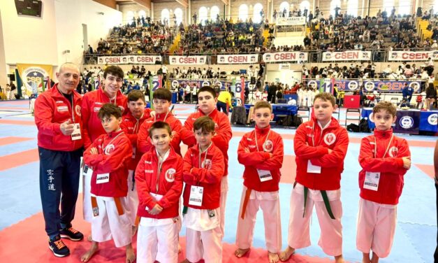 Team Pandoli a medaglia nella Coppa nazionale di karate a Pescara