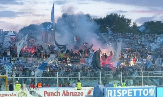 Pescara-Sampdoria, esaurita la Curva Nord: riapre il settore Sud