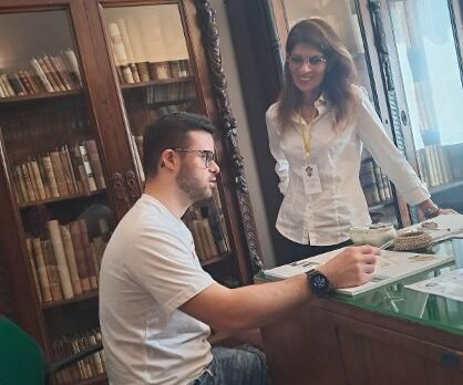 Giacomo Sistilli in tirocinio allo Iat di Giulianova