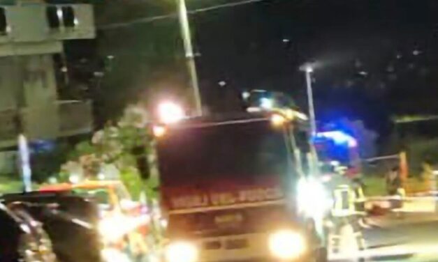 Traliccio danneggiato in via Tancredi, disagi nella notte