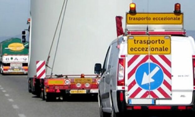 Teramo, viabilità modificata in via Cona per un trasporto speciale