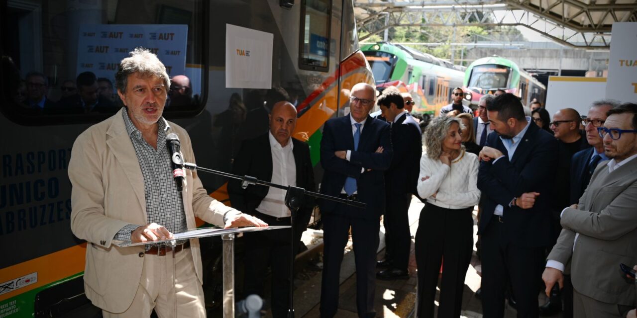 Abruzzo, TUA amplia la flotta ferroviaria con quattro treni