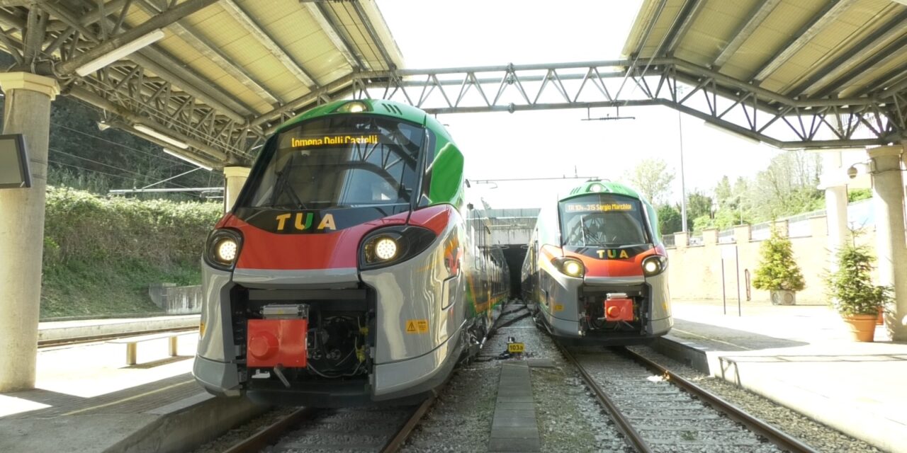 Tua rinnova la flotta ferroviaria con quattro nuovi treni