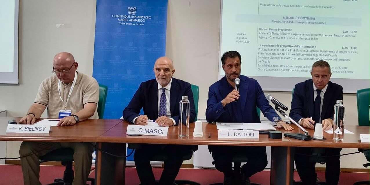 Abruzzo e Ucraina, confronto a Pescara su imprese e ricostruzione
