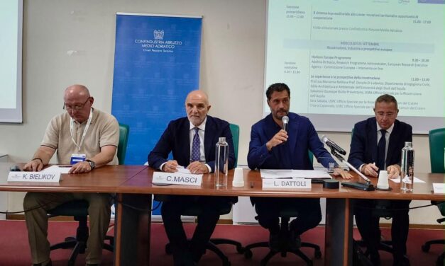 Abruzzo e Ucraina, confronto a Pescara su imprese e ricostruzione
