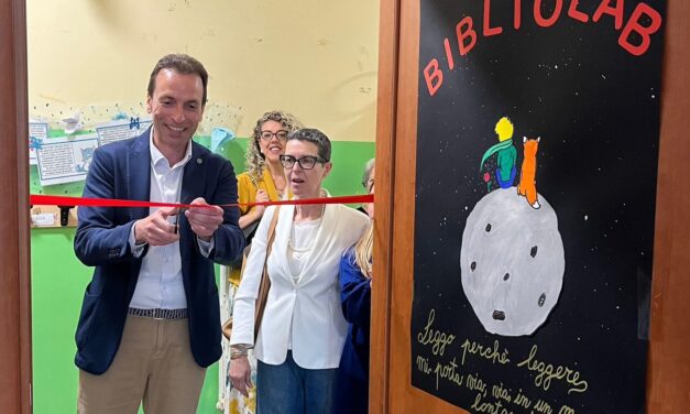 Villa Rosa, nuovo spazio lettura nella scuola primaria