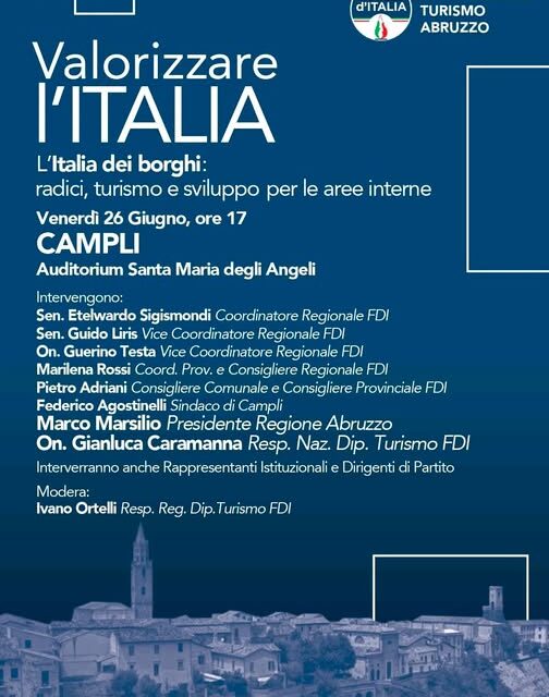 Campli, confronto sui borghi e sulle aree interne
