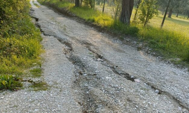 Sant’Omero, proteste per via San Rustico dopo il maltempo
