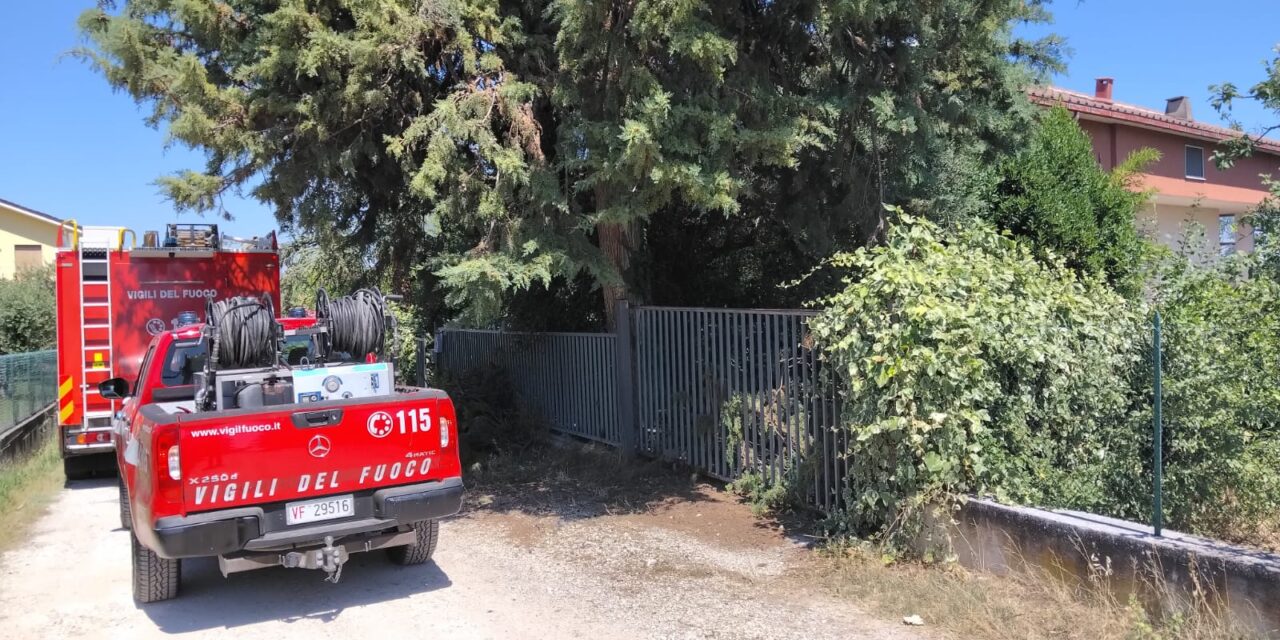 Colli di Sant’Omero, controlli tecnici in un’abitazione