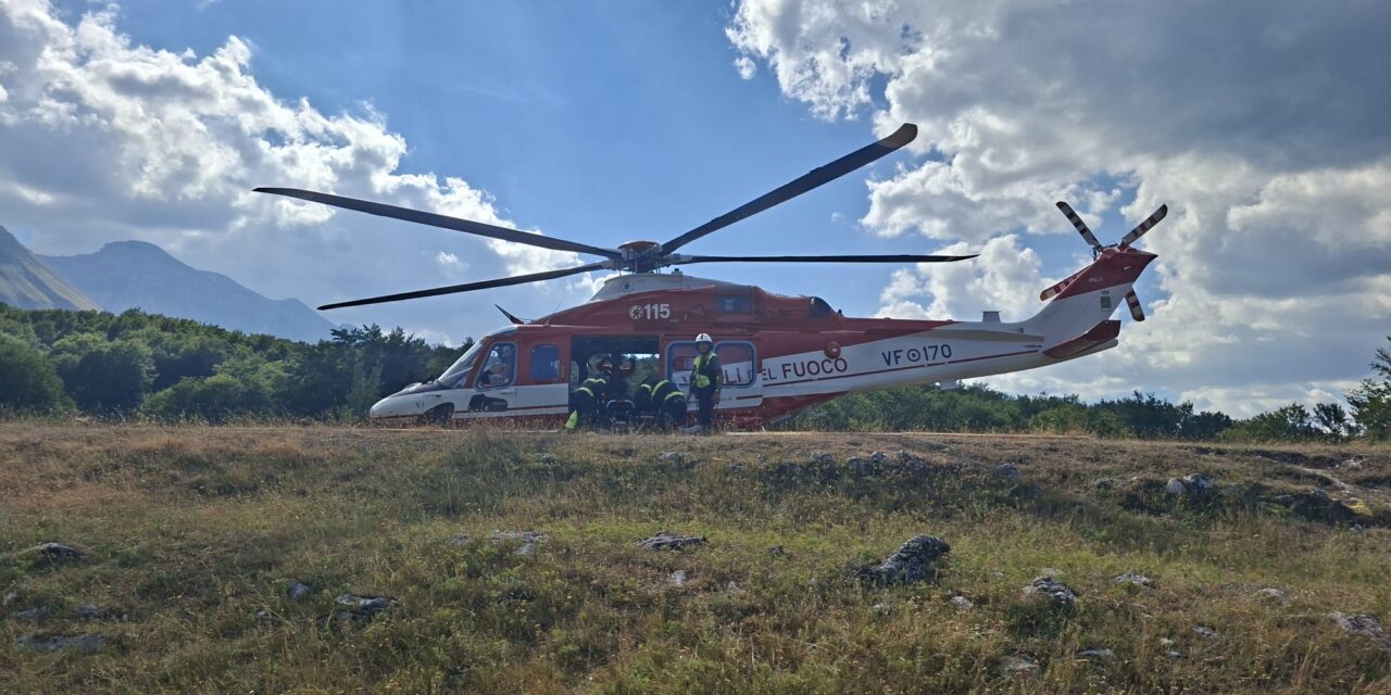 Gran Sasso, donna ferita durante un’escursione al Franchetti