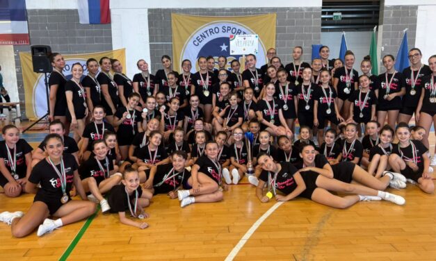 Ginnastica aerobica, Villa Rosa festeggia due titoli