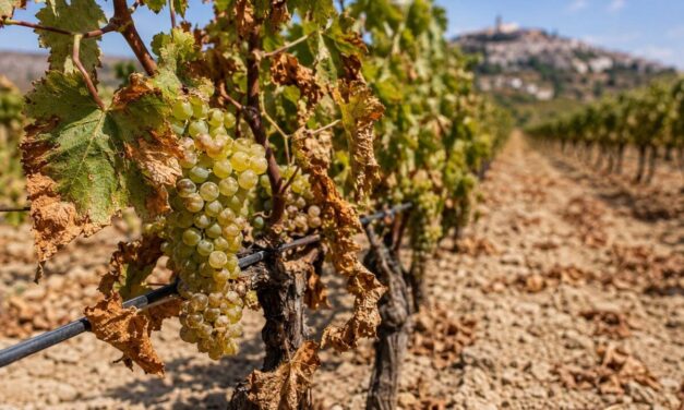 Vendemmia in Abruzzo, allarme siccità per vigne e cantine