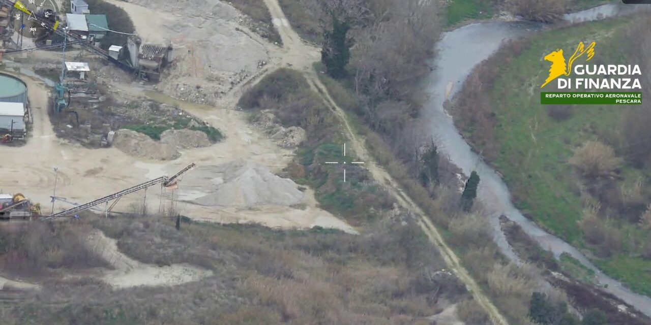 Vomano, sotto sequestro 25mila metri quadrati di aree fluviali