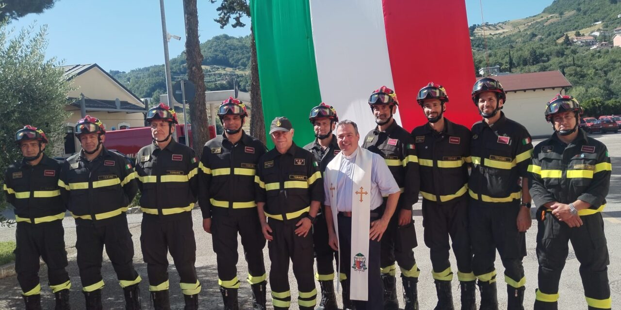 Vigili del fuoco, nove nuovi capi squadra a Teramo