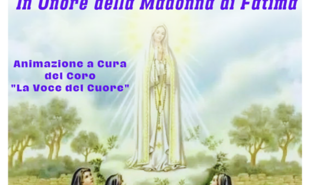 Corropoli, celebrazione a Ravigliano per la Madonna di Fatima